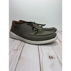 Clarks Men's Gorwin Lace Sneaker Olive Size 8M